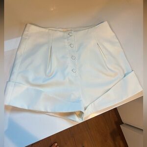 Camila Coelho Paulina short in ivory size L